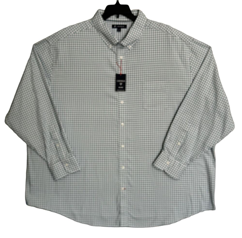daniel cremieux pima cotton dress shirts | | Daniel Cremieux Oxford Shirt Mens 4xb Big Tall Buttondown Stretch Blue Nwt RESORT '26 DROP 4 I.AM.GIA Rowan diamante logo color:black Spread Collar